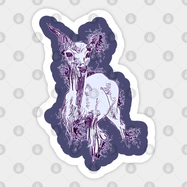 Wawashkeshi Sticker by ThisIsNotAnImageOfLoss